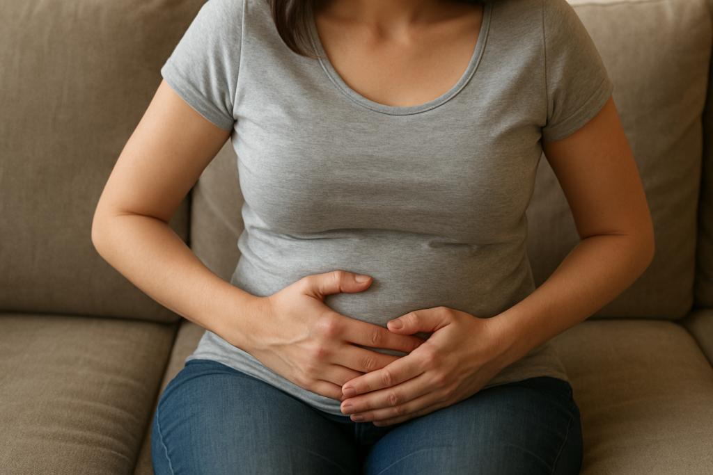 gas and bloating after 30